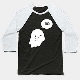 Cute Little Ghost Boo Baseball T-Shirt